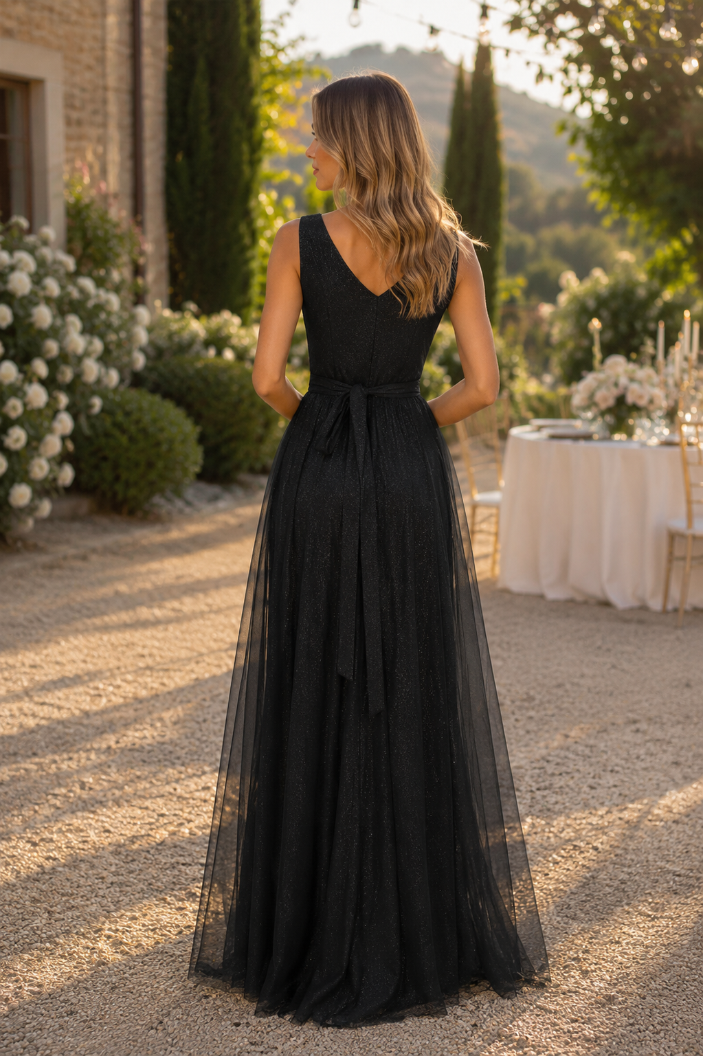 alexa maxi dress Maxi Dress | The Alexa | Black | Elegance and sophistication Black / L by Chloe Colette